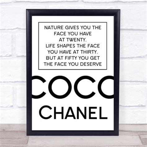 coco chanel the face you deserve|Coco Chanel haircut quotes.